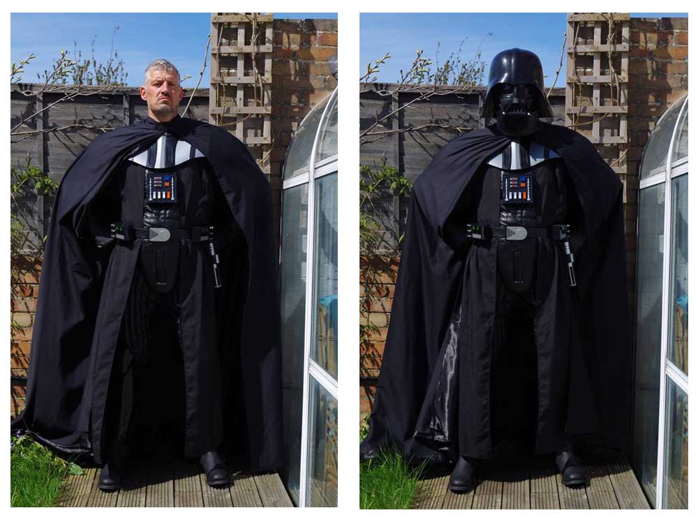 STAR WARS Costumes and Toys Darth Vader Costume Build